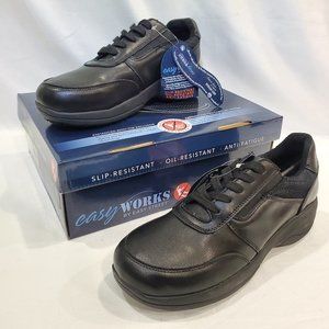 Easy Works By Women's Middy Lace-Up Slip Resistant